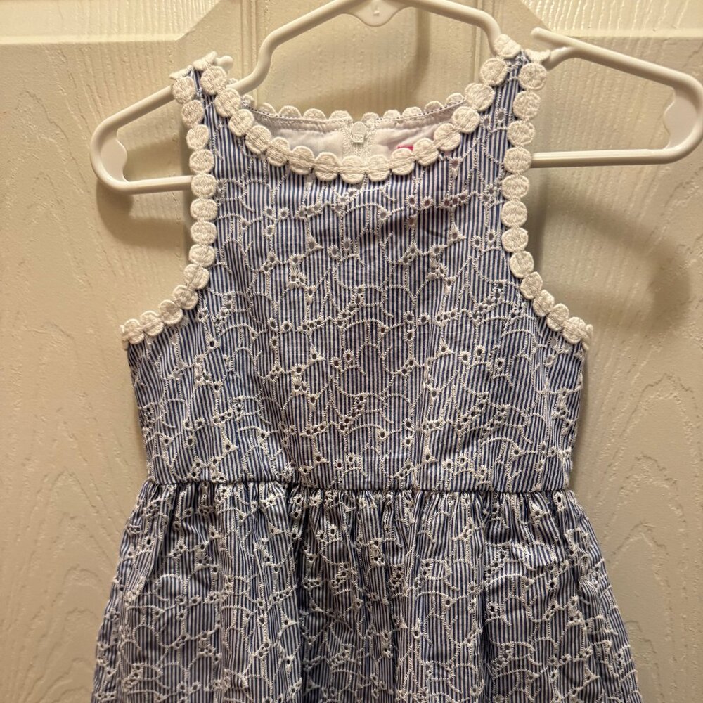 2T Blue and White Lilly Pulitzer Dress with tags on
